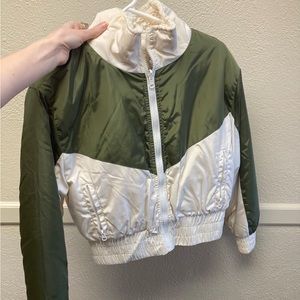 Reversible Sherpa jacket